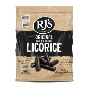 RJs Licorice Natural Bag 300g