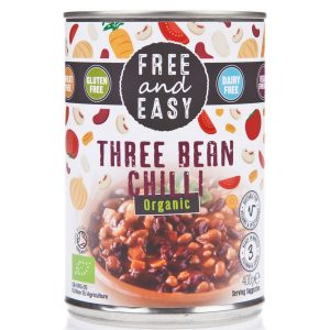 Free and Easy 3 Bean Chilli 400g