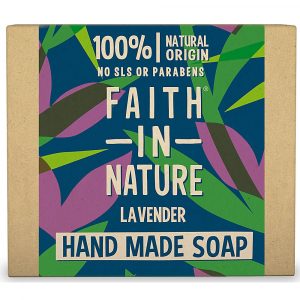Faith in Nature Lavender Soap Unwrapped