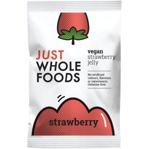 Just Wholefoods Vegetarian Strawberry Jelly Crystals 85g