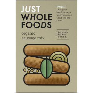 Just Wholefoods Vegetarian Banger Mix 125g