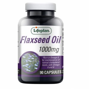Lifeplan Flaxseed Oil Caps 1000mg
