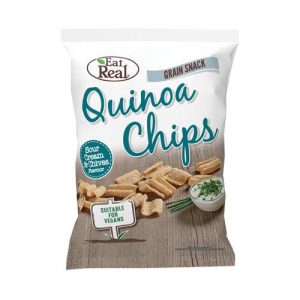 Eat Real Quinoa Chips Sour Cream and Chive 80g