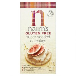 Nairns Gluten Free Seeded Oatcakes 180g