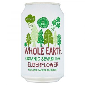Whole Earth Sparkling Elderflower 330ml