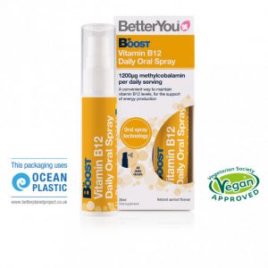 BetterYou daily Vitamin b12 oral spray 1200microg 25ml