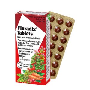 Floradix 84 Iron and Vitamin Tablets