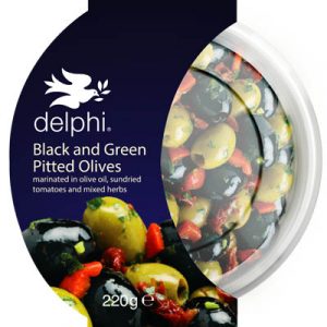 Delphi Black and Green Olives 240g