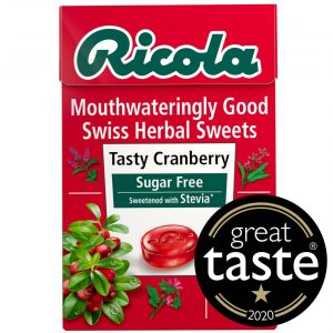 Ricola Tasty Cranberry 45g