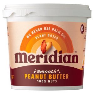 Meridian Peanut Butter Smooth – no salt 1kg
