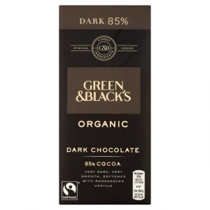 Green and Blacks 85% Dark Chocolate 100g