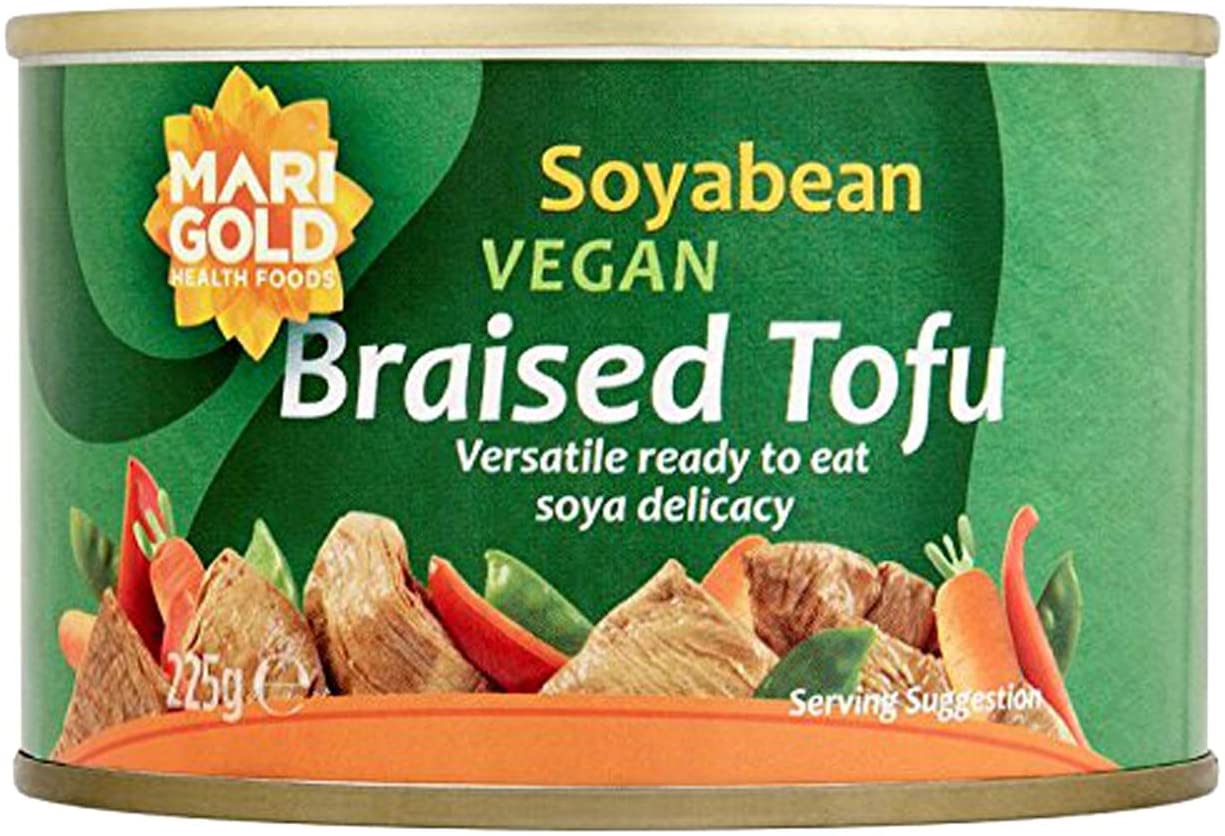 Marigold Soya Bean Braised Tofu 225g - The Wild Food Company