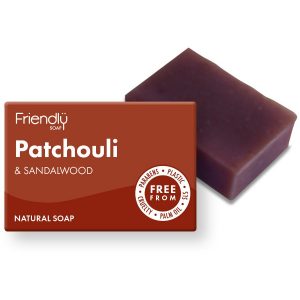 Friendly Soap Patchouli and Sandalwood 95g