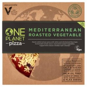 One Planet Vegan Mediterranean Veg Pizza 486g