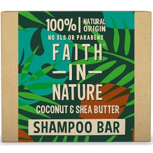Faith in Nature Coconut and Shea Shampoo Bar 85g