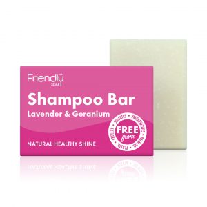 Friendly Soap Natural Shampoo Bar Lavender and Geranium