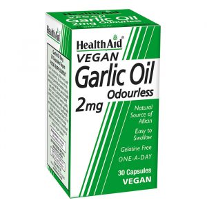 Health Aid Garlic Oil 2mg 30 Capsules