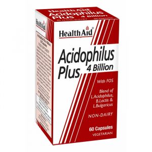 Health Aid Acidophilus Plus 4bill 60 Capsules