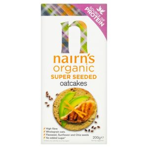 Nairns Organic Super Seeded Oatcakes 200g