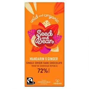 Seed and Bean Dark Chocolate Just Ginger 85g