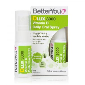 BetterYou DLux3000 daily vitamin d oral spray 75microg 15ml