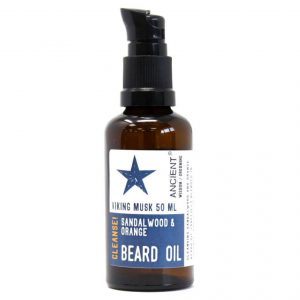 Viking Musk Beard Oil Sandalwood and Orange 50ml
