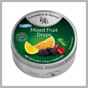 Cavendish Sugar Free Mixed Fruit Drops 175g