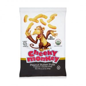 Cheeky Monkey Peanut Butter Puffs 60g