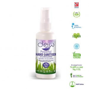 DEW Hand Sanitiser Spray Refill 100g