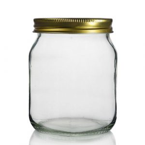 Empty Glass Jar 1lb
