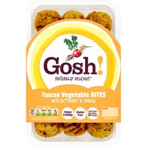 Gosh Tuscan Vegetable Bites 200g