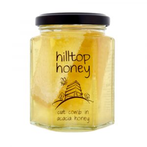 Hilltop Cut Comb in Acacia Honey 340g