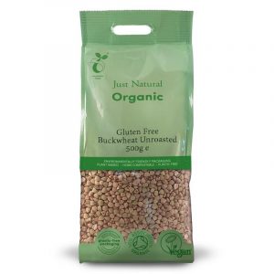 Just Natural Organic Gluten Free Buckwheat 500g