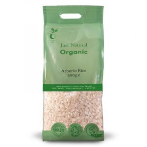 Just Natural Organic Arborio Risotto Rice 500g