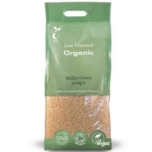 Just Natural Organic Millet Grain 500g