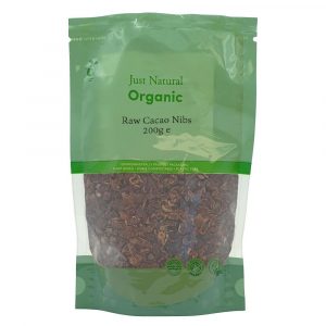 Just Natural Organic Cacao Nibs 200g