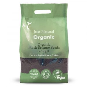 Just Natural Organic Black Sesame Seeds 250g