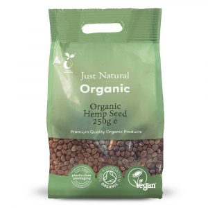 Just Natural Organic Hemp Seed 250g