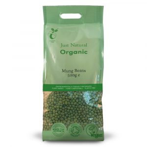 Just Natural Organic Mung Beans 500g