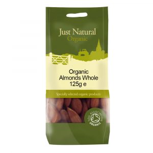 Just Natural Org Almonds 125g