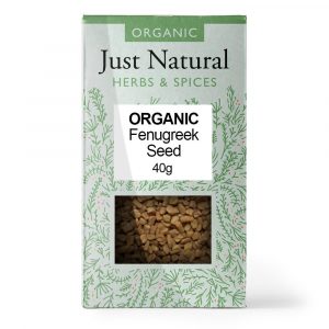 Just Natural Organic Fenugreek Seed 40g