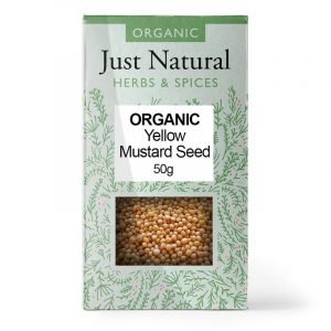 Just Natural Organic Yellow Mustard Seed 50g