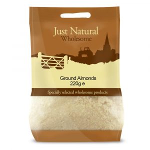 Just Natural Wholesome Ground Almonds 220g