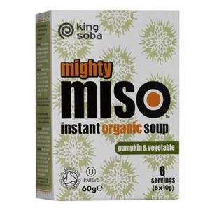 King Soba White Miso with Pumpkin and Vegetable 60g