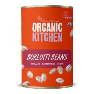 Organic Kitchen Borlotti Beans 400g
