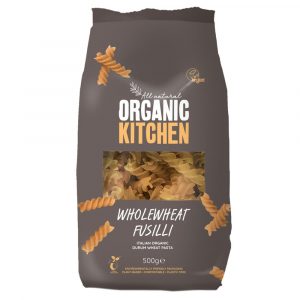 Organic Kitchen Wholewheat Fusilli 500g