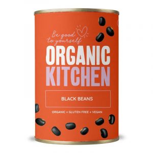 Organic Kitchen Black Beans 400g