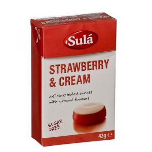 Sula Strawberry and Cream 42g