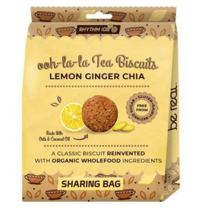 Rhythm 108 Lemon Chia Tea Biscuit Bag