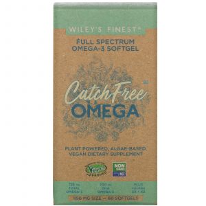Wileys Finest Catch Free Full Spectrum Omega 3 60 caps